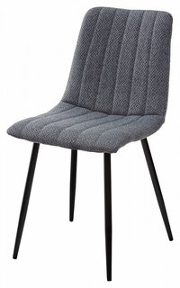 Стул CHIC TRF-09 серый кварц, ткань/ RU-08 антрацит Bravo