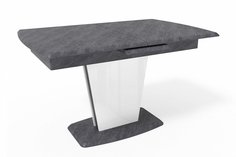 Стол Шарли, Белый/Бетон серый Bravo