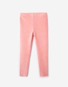 Розовые вельветовые леггинсы для девочки Gloria Jeans