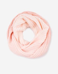 Розовый шарф-снуд для девочки Gloria Jeans