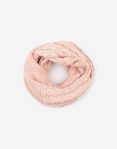 Розовый шарф-снуд женский Gloria Jeans