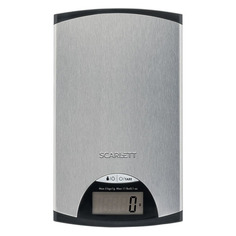 Весы кухонные Scarlett SC-KS57P97, серебристый/черный