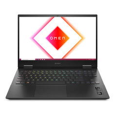 Ноутбук HP Omen 15-en0034ur, 15.6", IPS, AMD Ryzen 5 4600H 3.0ГГц, 16ГБ, 512ГБ SSD, NVIDIA GeForce GTX 1660 Ti - 6144 Мб, Free DOS, 22P26EA, темно-серый