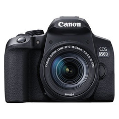 Зеркальный фотоаппарат Canon EOS 850D kit ( EF-S 18-55mm f/4-5.6 IS STM), черный
