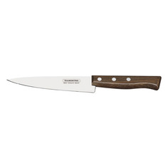 Нож кухонный Tramontina Tradicional (22219/108) стальной шеф лезв.200мм прямая заточка серебристый б
