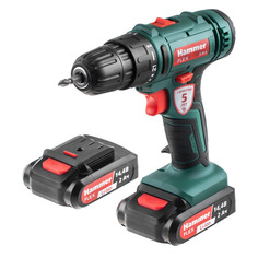 Дрель-шуруповерт Hammer ACD14BS 2Ач [680328]