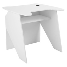 Стол игровой ВИТАЛ-ПК Скилл, ЛДСП, белый