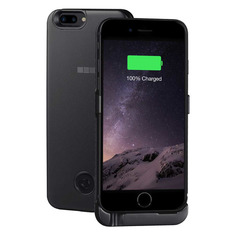 Внешний мод батарея Interstep для iPhone 6 Plus/6s Plus/7 Plus/8 Plus 5000mAh Lightning черный (5173