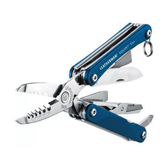 Мультитул LEATHERMAN Squirt ES4, 9 функций, синий [831239]