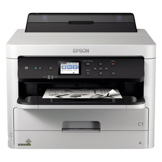 Принтер струйный EPSON WorkForce Pro WF-M5299DW черно-белый, цвет: черный [c11cg07401]