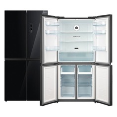 Холодильник Бирюса CD 466 BG трехкамерный черный