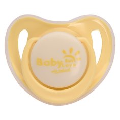Пустышка силиконовая Baby Sun Love ортодонтическая от 3-6 месяцев