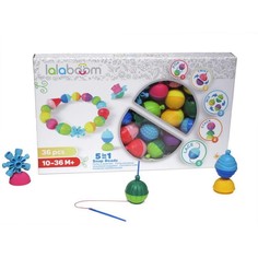 Развивающая игрушка Lalaboom Бусы из 36 частей