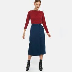 Юбка-миди LaRedoute