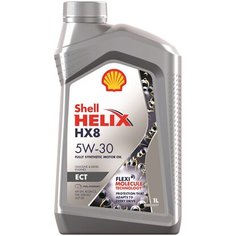 Моторное масло Shell Helix HX8 ECT 5W-30 синтетическое 1 л