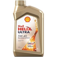 Моторное масло Shell Helix Ultra 5W-40 синтетическое 1 л