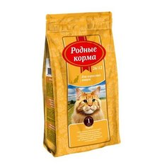 Сухой корм для кошек Родные Корма гранулы с курицей 2,05 кг