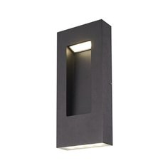 Светильник уличный БРА LED 8W черный 10х4х20 см Duwi