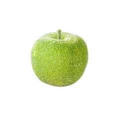 Набор яблок заснеженных зеленых 6 cм 6 шт