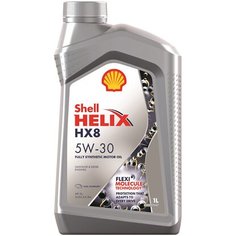 Моторное масло Shell Helix HX8 5W-30 синтетическое 1 л