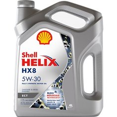 Моторное масло Shell Helix HX8 ECT 5W-30 синтетическое 4 л