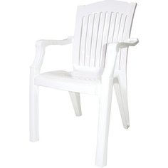 Кресло Премиум полипропиленовое белое