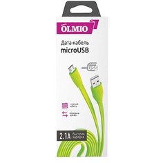 Кабель телефонный OLMIO micro-USB 1-жильный 1 м