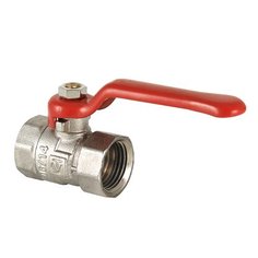 Кран шаровый латунь никелированный VALTEC