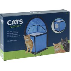 Домик для кошек Сats Collection 71x35x35 см cиний Без бренда