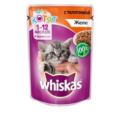 Влажный корм для котят Whiskas