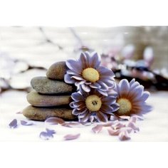 Керамическое панно Керамин Примавера белое тип 3 40х27,5 см