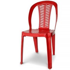 Стул Стандарт Пластик Стандарт полипропилен темно-красный Без бренда