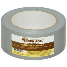 Клейкая лента NOVA ROLL 50 мм х 25 м серая Novaroll