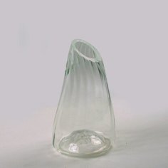 Ваза стеклянная Либеро узкая №3 прозрачный керн 20х20 см ЗАВОД ЭЛЕТЕХ