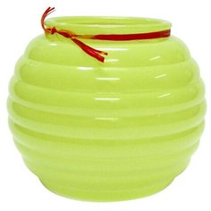 Ваза стеклянная Зара лайм 10х13,3 см ЗАВОД ЭЛЕТЕХ