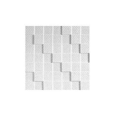 3D-панель пенополистироловая FORMAT Плита потолочная Манхэттен белая ФОРМАТ 50х50 см