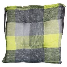 Подушка декоративная XENON Green-grey squared 46х46 см Без бренда