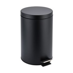 Контейнер для мусора 12 л черный D25x39,5 см Без бренда