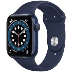 Смарт-часы Apple Watch Series 6 40 мм синий, спортивный ремешок