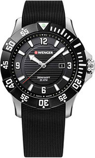 Швейцарские наручные мужские часы Wenger 01.0641.132. Коллекция Seaforce Sport