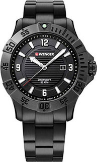 Швейцарские наручные мужские часы Wenger 01.0641.134. Коллекция Aerograph