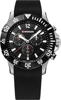Швейцарские наручные мужские часы Wenger 01.0643.118. Коллекция Seaforce Chrono