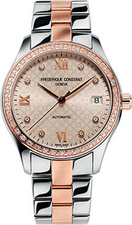 Швейцарские наручные женские часы Frederique Constant FC-303LGD3BD2B. Коллекция Heart Beat