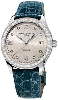 Швейцарские наручные женские часы Frederique Constant FC-303LGD3BD6. Коллекция Heart Beat