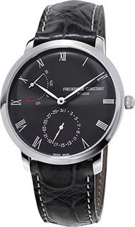 Швейцарские наручные мужские часы Frederique Constant FC-723GR3S6. Коллекция Slimline Power Reserve