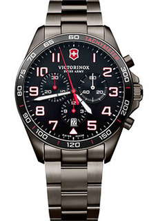 Швейцарские наручные мужские часы Victorinox Swiss Army 241890. Коллекция Fieldforce Chrono