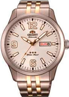 Японские наручные мужские часы Orient AB0B005W. Коллекция Three Star