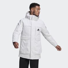 Пуховик-парка Big Pocket adidas Performance