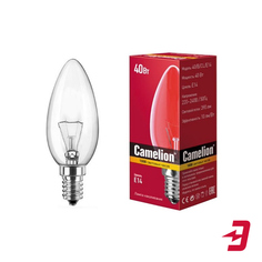 Лампа накаливания Camelion 40/B/CL/E14