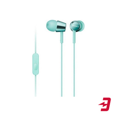 Наушники с микрофоном Sony MDR-EX155AP Cyan (MDREX155APLQ)